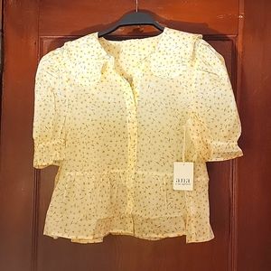 NWT ana Floral Blouse